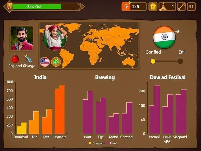 Spice Brew Chronicles showing regional festival event